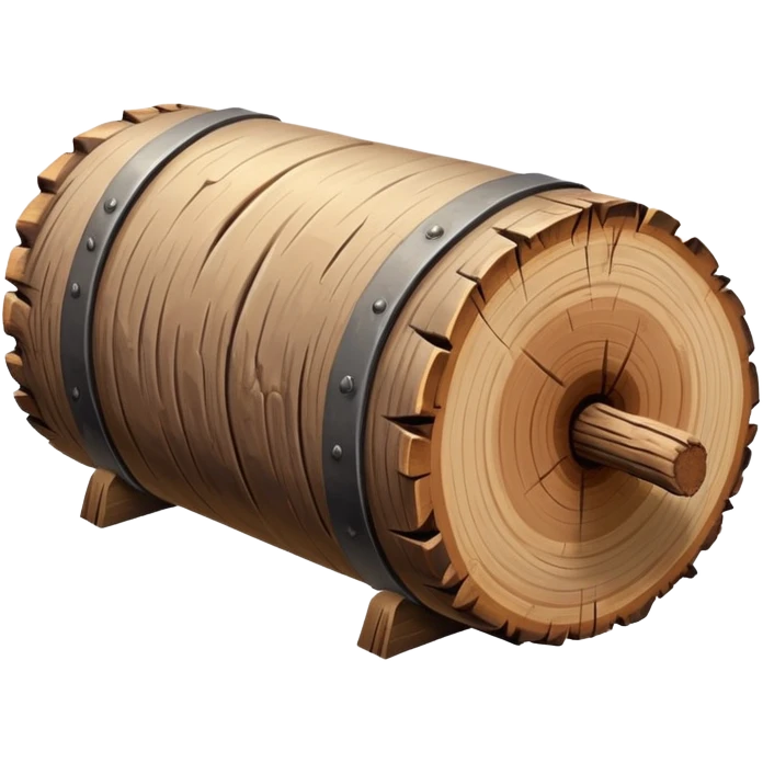 wooden log emoji