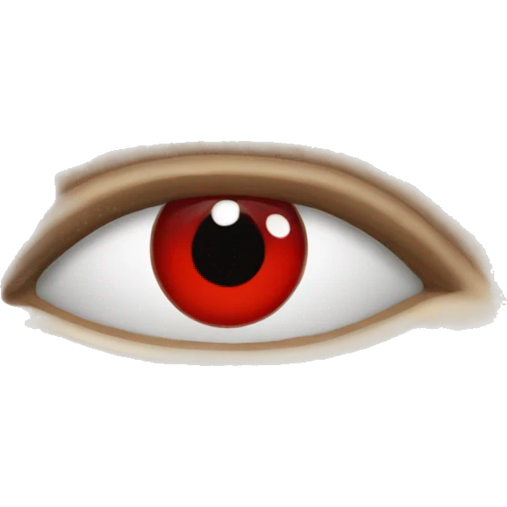 red eye high  emoji