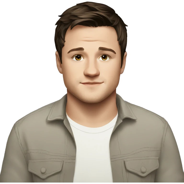 josh hutcherson wearing shirt emoji