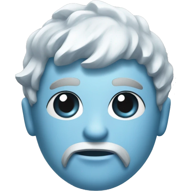 Ice metal emoji