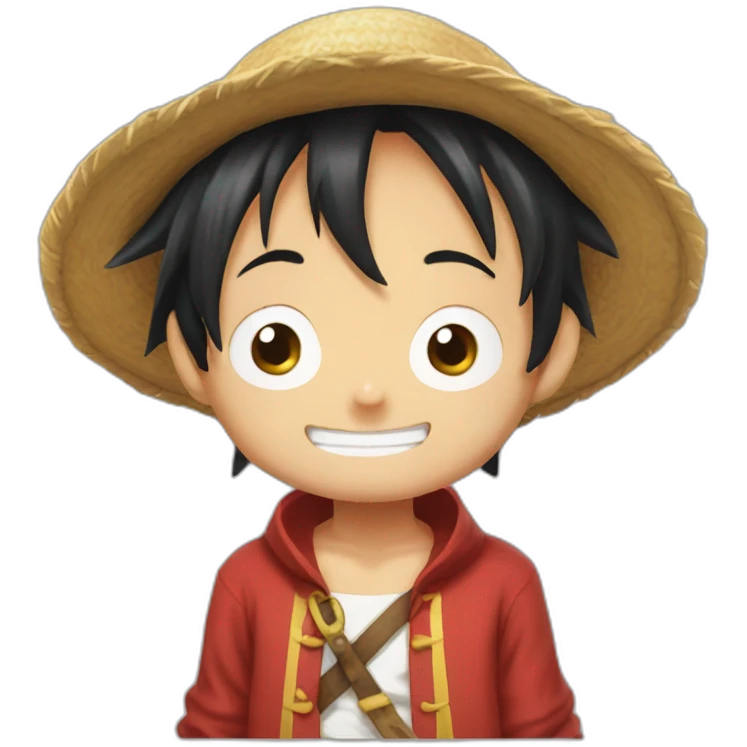 Mini luffy mignon emoji