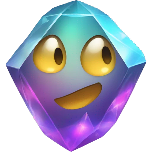 hologram gem emoji