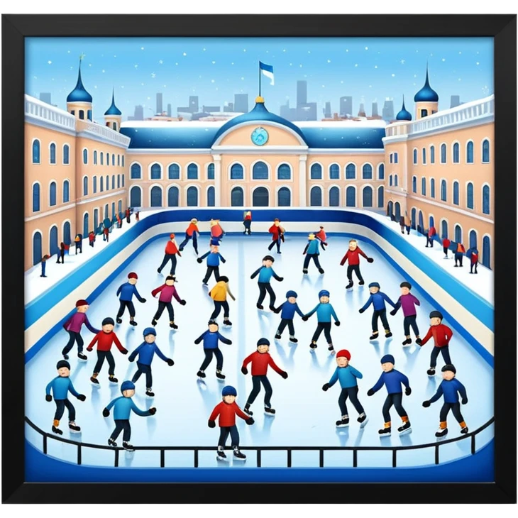 Ледовый дворец в Санкт-Петербурге emoji