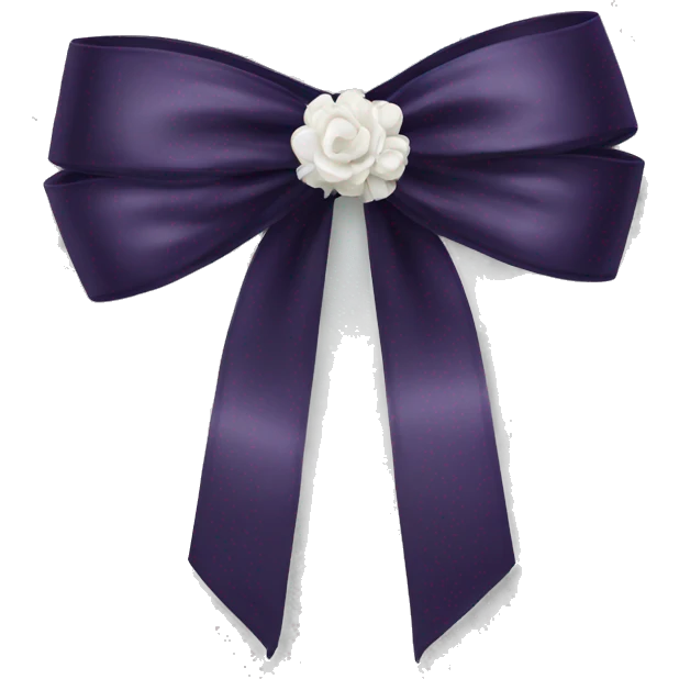 Wedding garter with bow  emoji