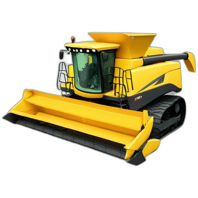 harvester yellow emoji