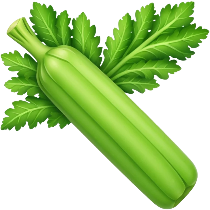 single celery stick emoji