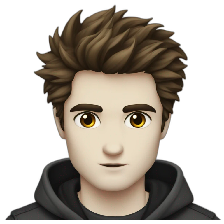 Emo edward cullen movie poster emoji