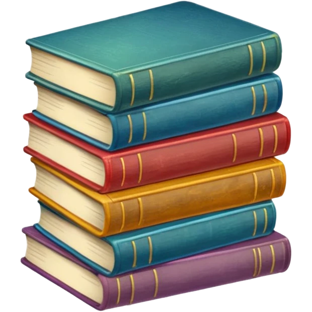 Stacked School Book emoji