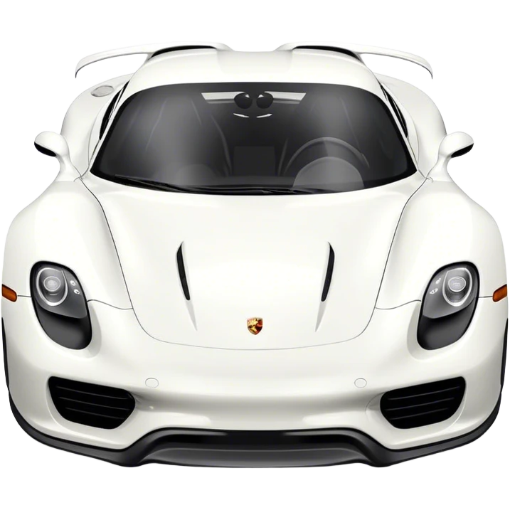 Porsche 918 Spyder - Porsche (Model Year: 2021) (Iconic colour: White) emoji