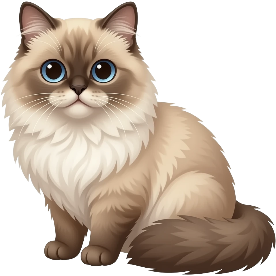Persian cat emoji