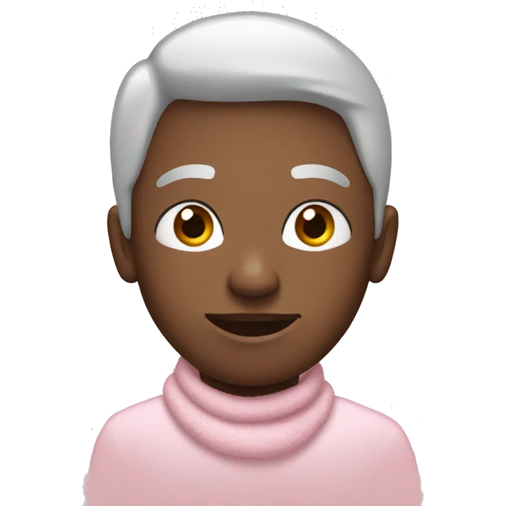 light pink christmas emoji