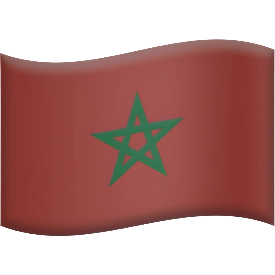 Old flag morroco emoji