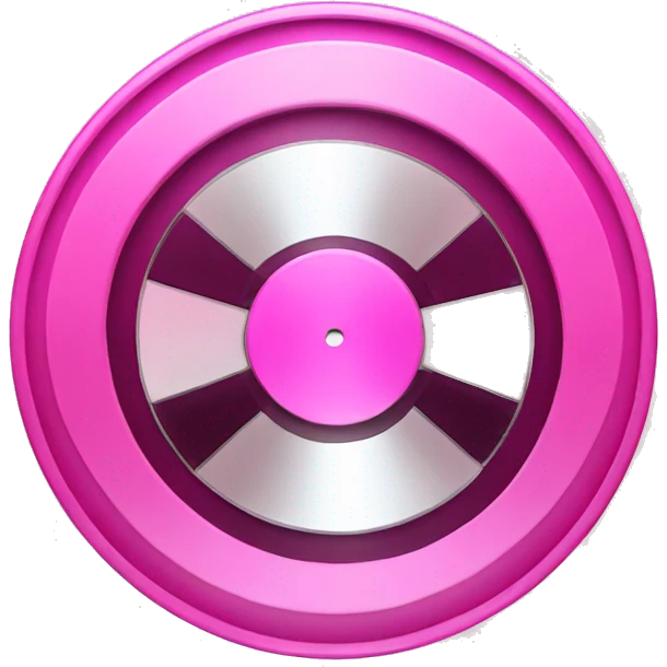 pink music disk emoji