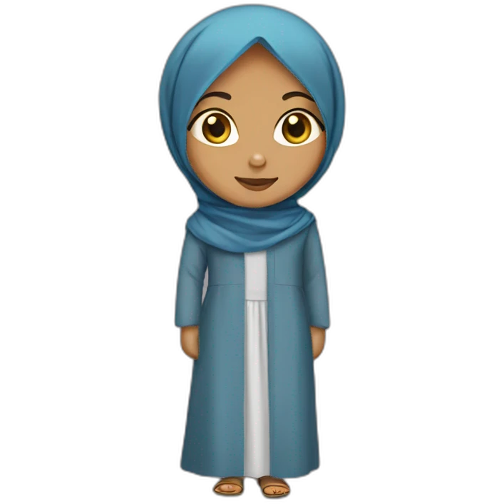 Hijab girl emoji