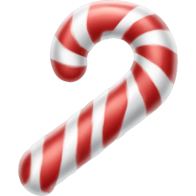 Cute candy cane  emoji