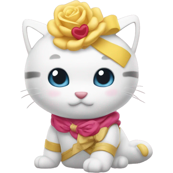 hello kity enamorada emoji