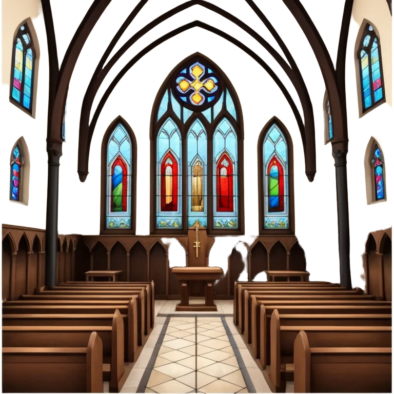 interior of a church emoji