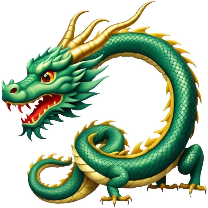 Chinese dragon emoji