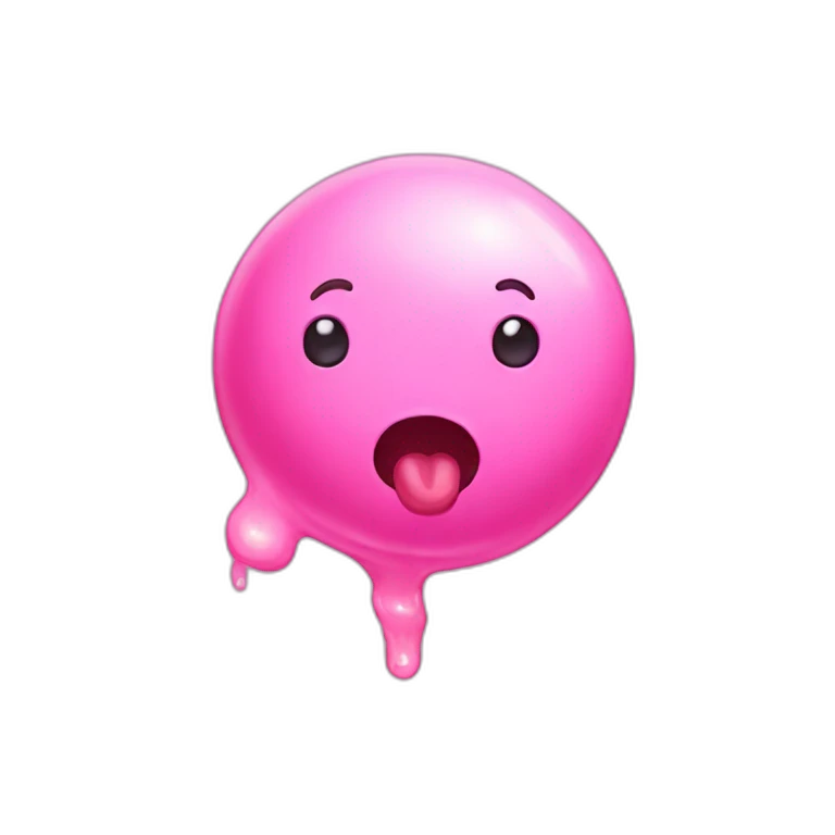 Bubblegum emoji