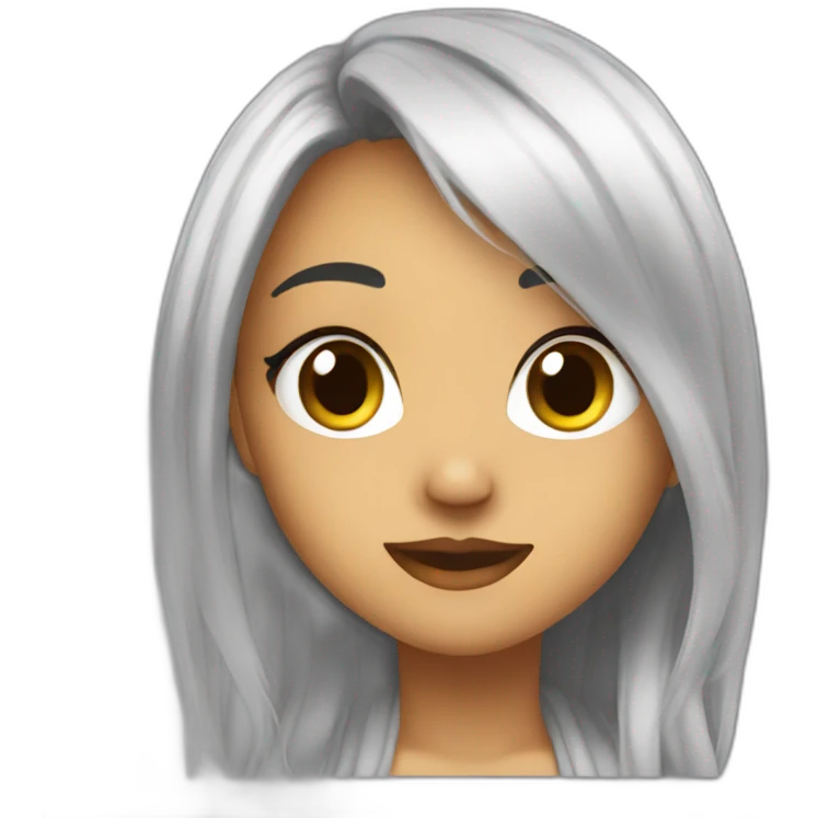 cute hyenna emoji