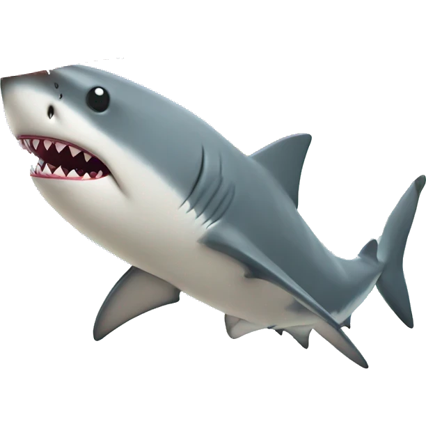 Shark in a bikini with a pina colada  emoji