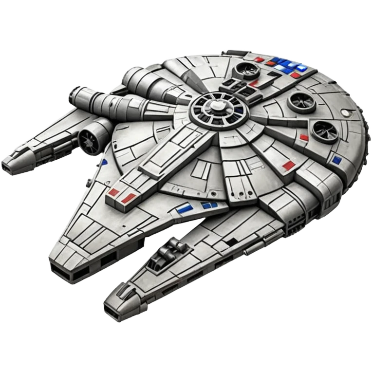 Star Wars millennium falcon emoji