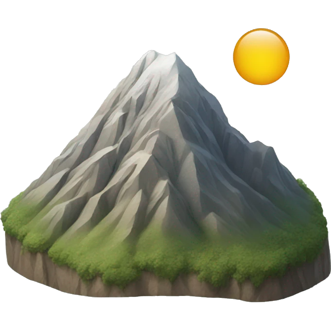 mountain emoji