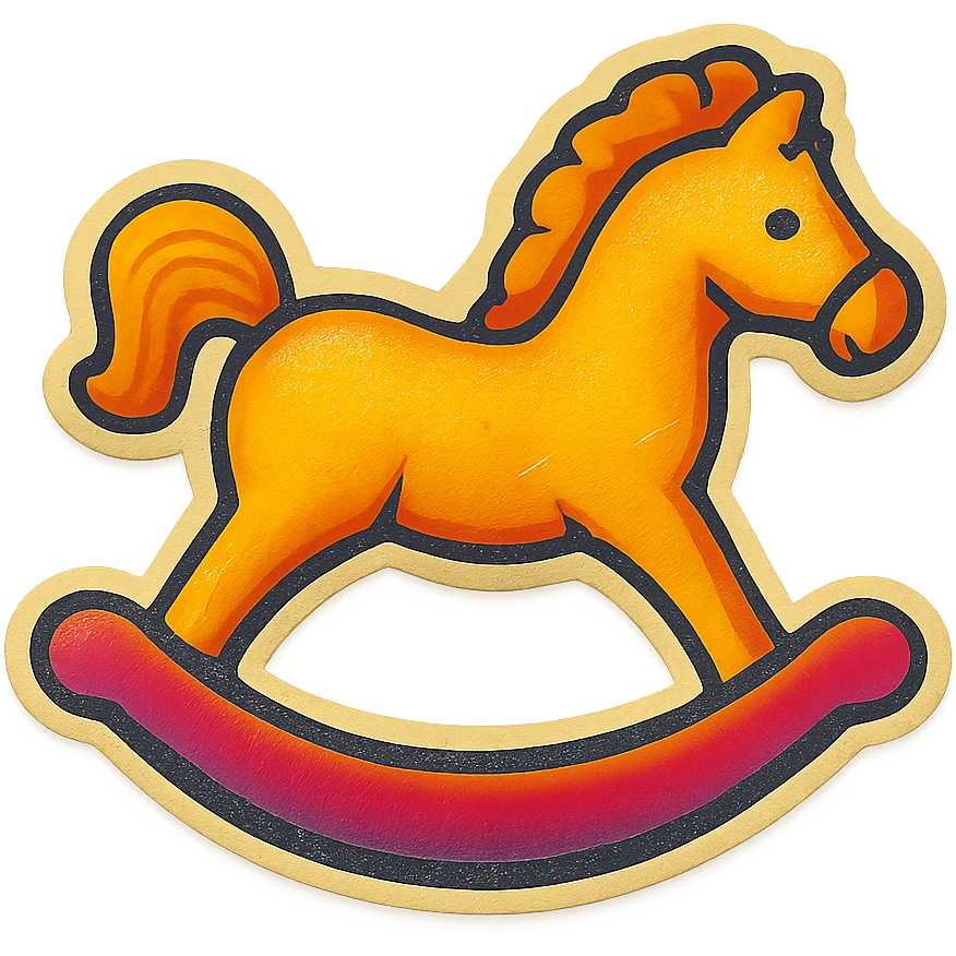 rocking horse emoji
