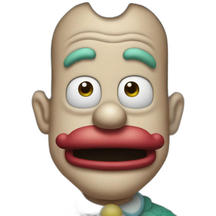 Krusty the clown emoji