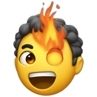 developer-in-fire-panic emoji