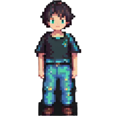 boy standing still emoji