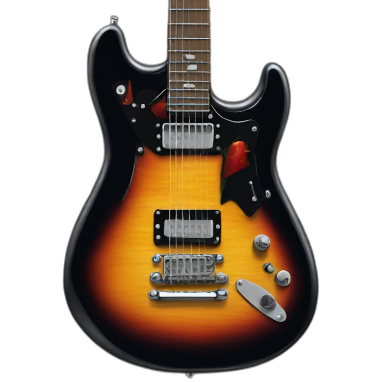 ACDC guitar emoji