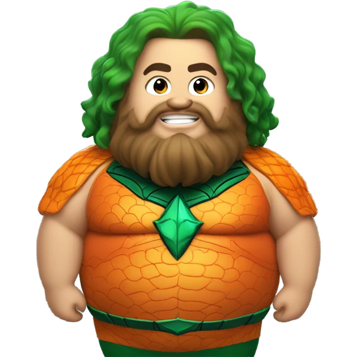 Fat Aquaman emoji