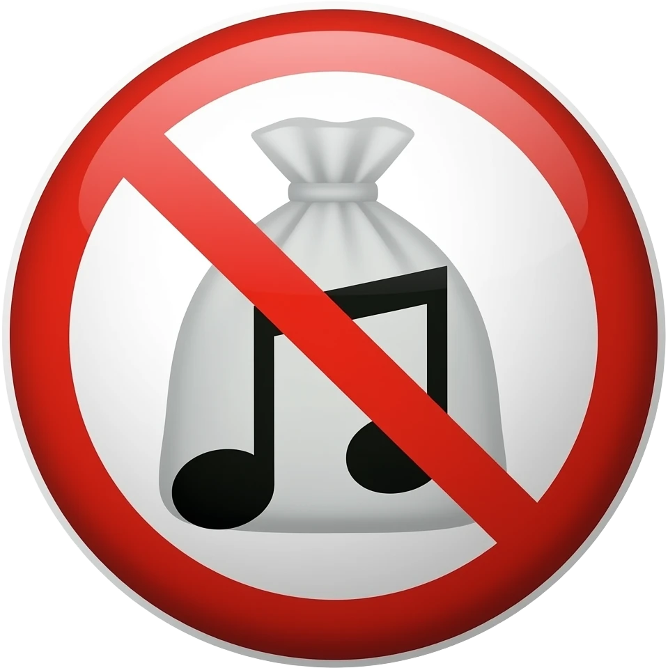 bag policy for a concert hall emoji