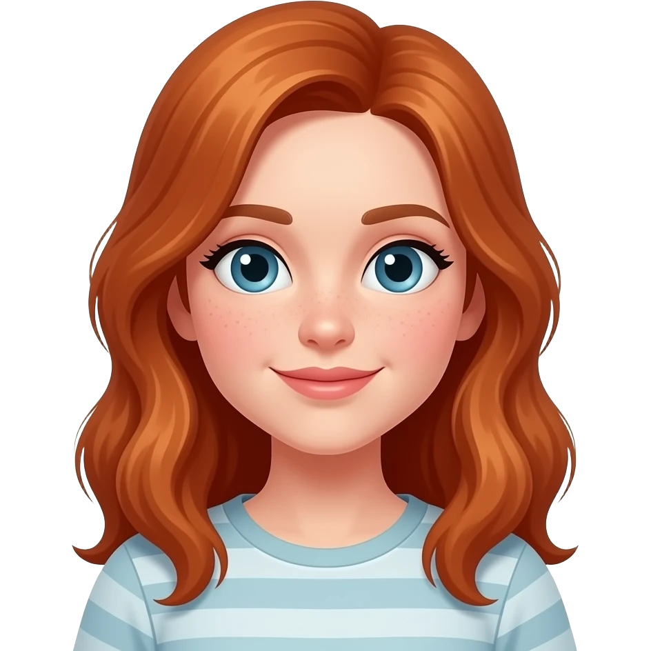 redhead girl emoji