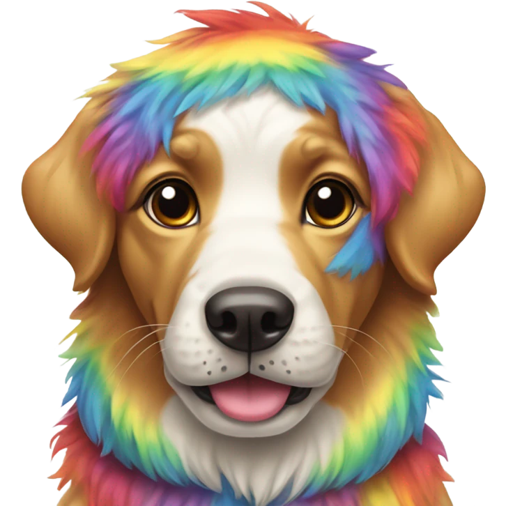 Gay dog  emoji