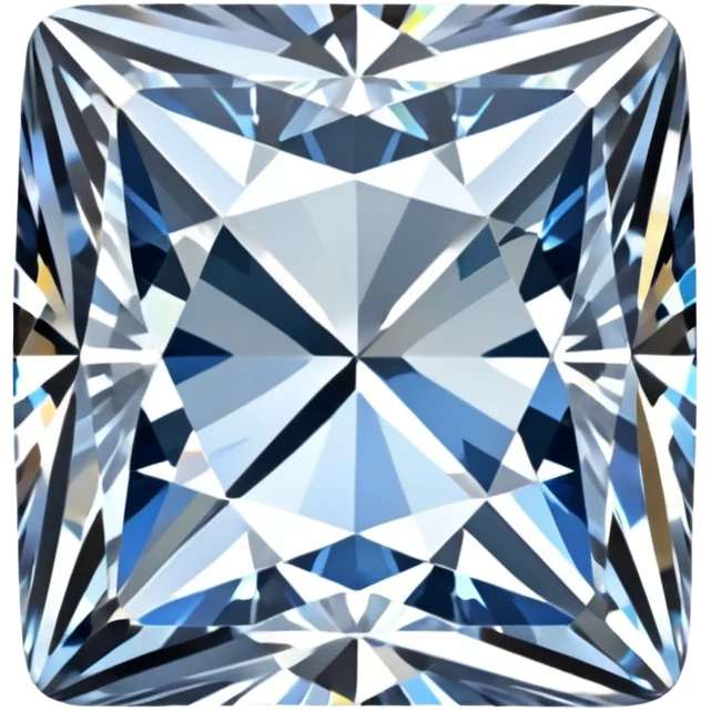 princess cut diamond emoji
