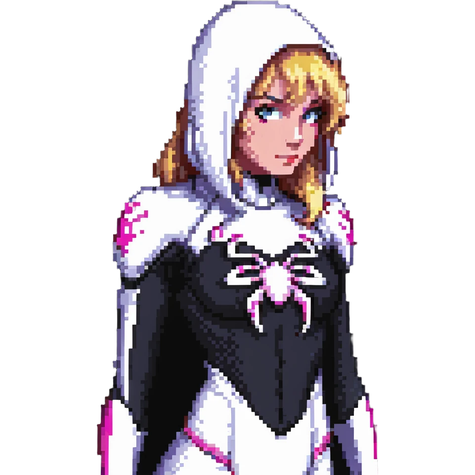 Spider-Gwen from Spider-Verse emoji