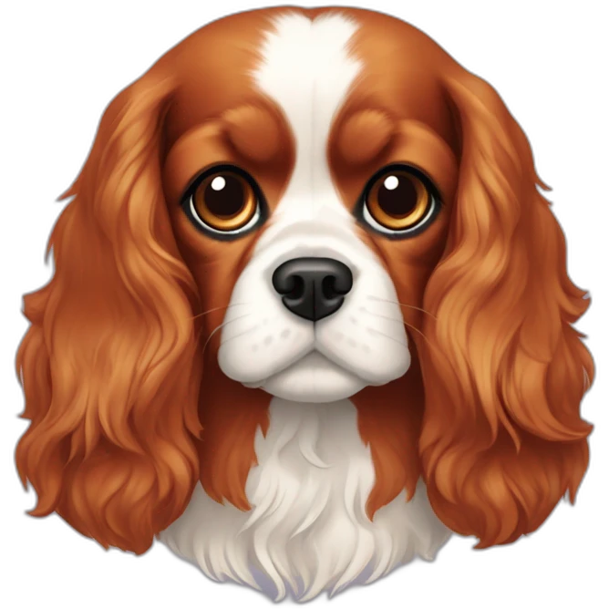 cavalier king Charles spaniel emoji
