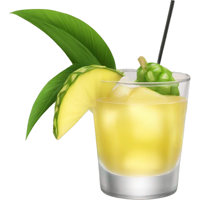 pina collada cocktail emoji