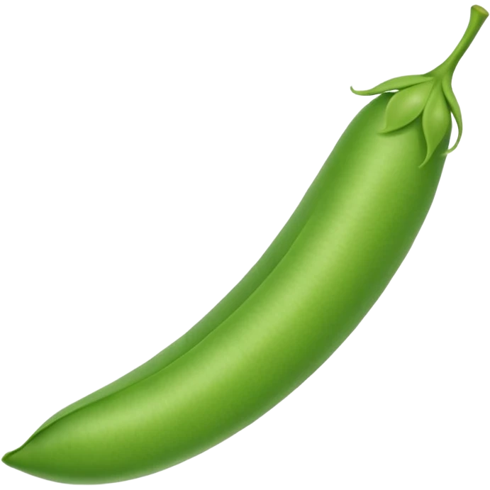 open pea pod emoji