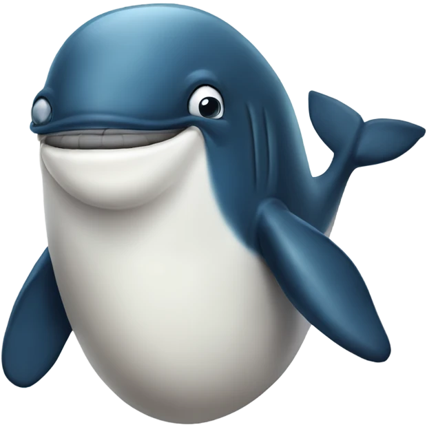 Whale with a Monacle emoji