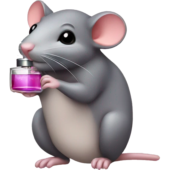 Rat with perfume  emoji