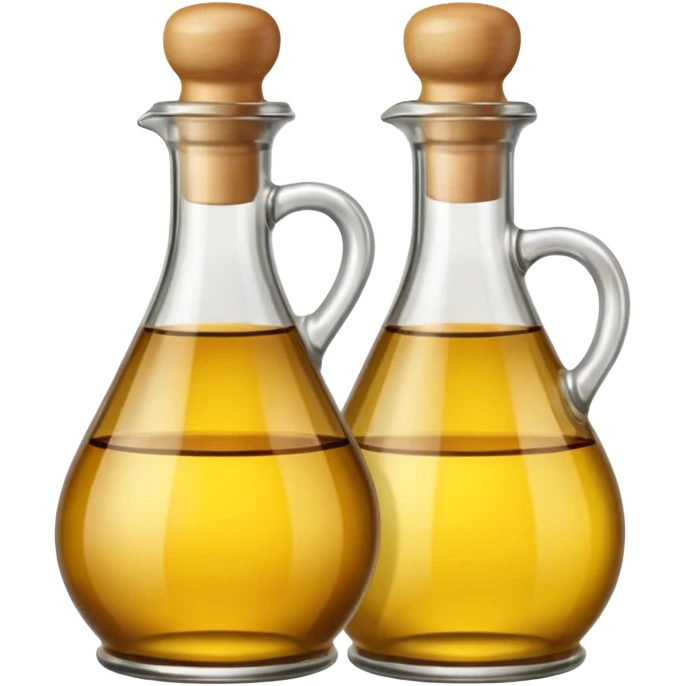 Oil and vinegar bottles  emoji
