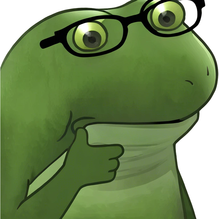 Imagine being so stupid you can’t even see a real bufo emoji