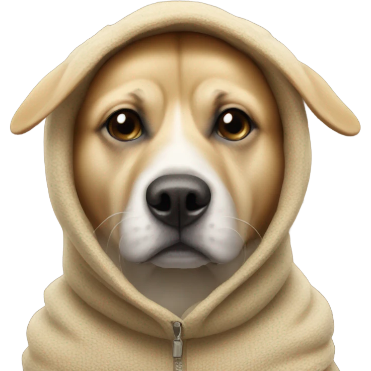 Dog wearing a ski mask  emoji
