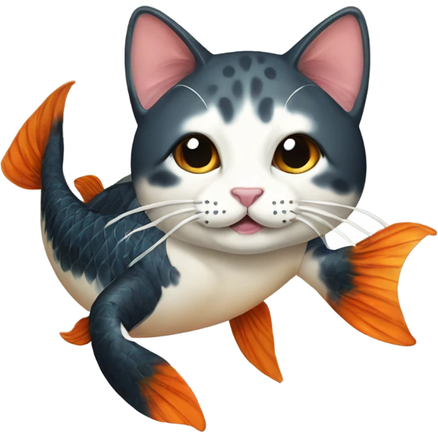 judgy cat koi fish emoji