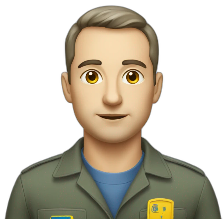 An employee of the Ukrainian Railways emoji