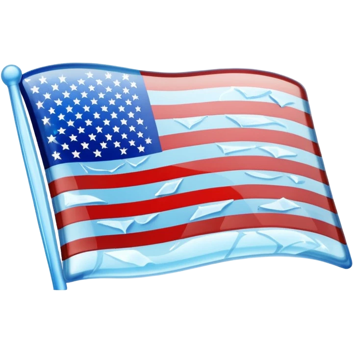 Ice USA flag emoji emoji