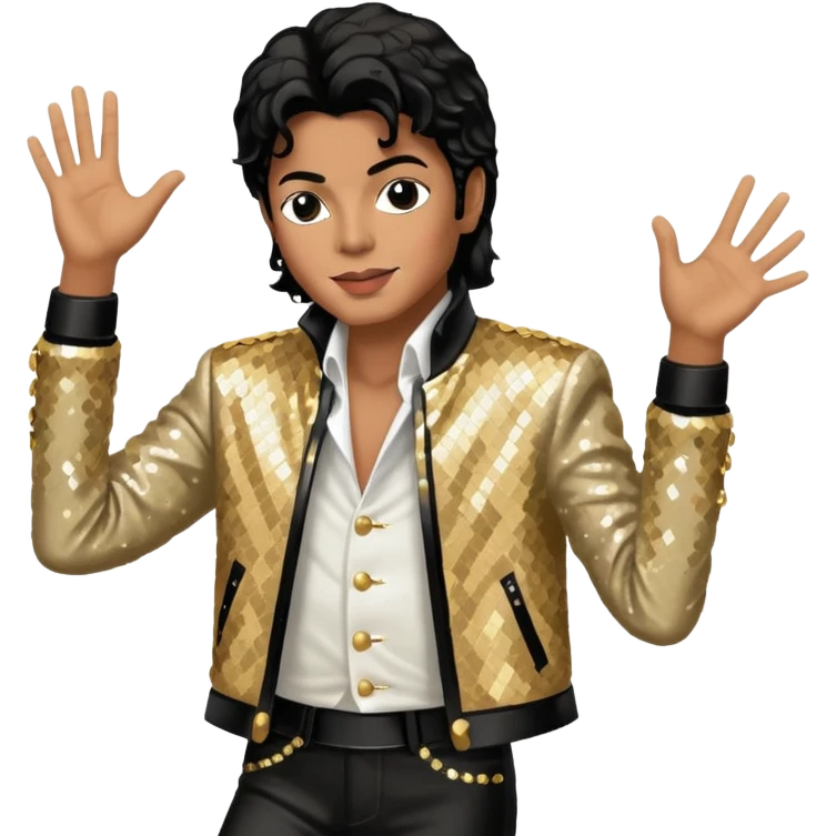   Micheal Jackson  dance  emoji